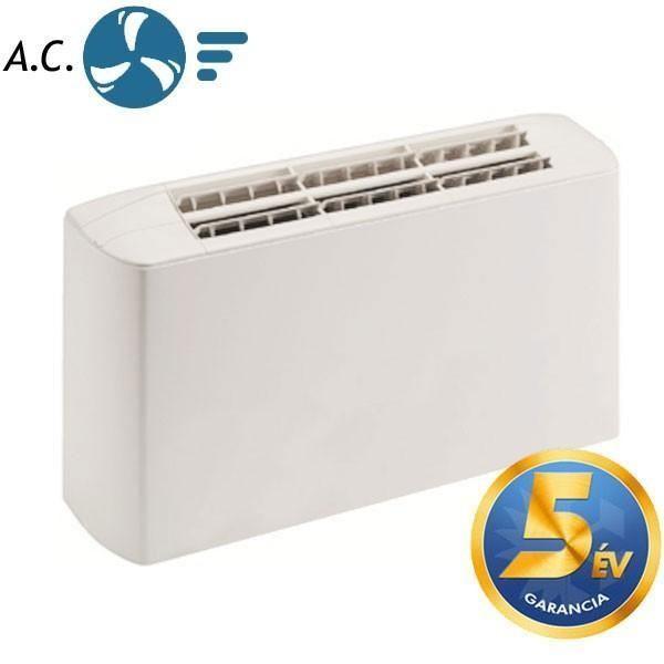 ActionClima FX-VA fan-coil, 2 csöves, parapet, burkolatos, alsó beszívású